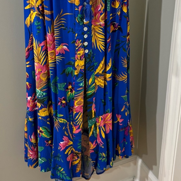 NWOT Cynthia Rowley Tropical Maxi Skirt - Picture 5 of 9